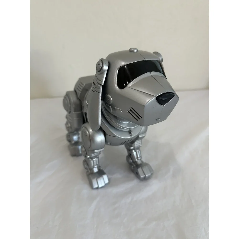 Vintage Tekno Robotic Puppy Dog Motion Interactive by Toy Quest TESTED AND WORKS